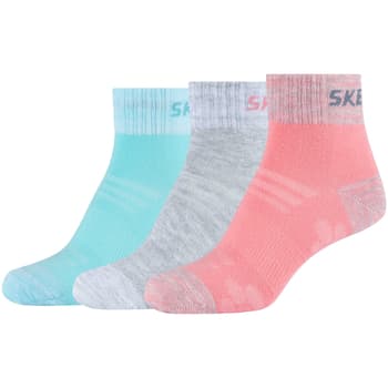 Urheilusukat Skechers  3PPK Wm Mesh Ventilation Quarter Socks  39 / 42 – Skechers