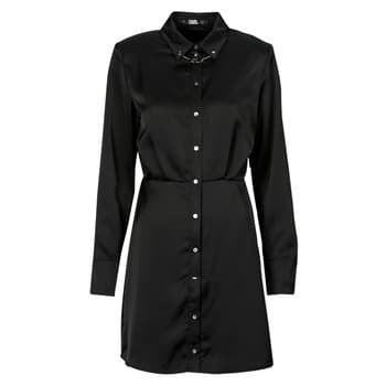 Lyhyt mekko Karl Lagerfeld  karl charm satin shirt dress  DE 34 – Karl Lagerfeld