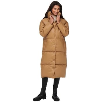 Paksu takki Only  Lydia Long Jacket - Toasted Coconut  EU M – Only