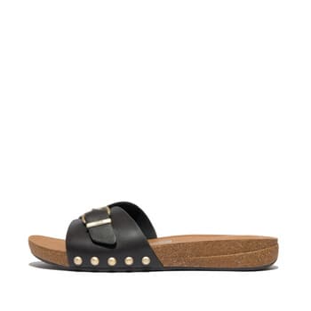 Sandaalit FitFlop  IQUSHION ADJUSTABLE BUCKLE LEATHER SLIDES  38 – FitFlop