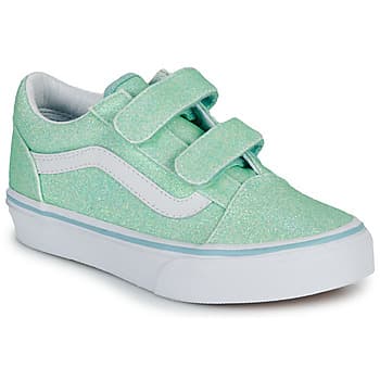 Lastenkengät Vans  UY Old Skool V GLITTER PASTEL BLUE  34