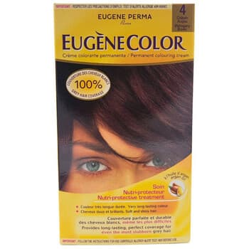 Hiusten värjäys Eugene Perma  Permanent Coloring Cream Eugènecolor - 04 Chatain Acajo  Yksi Koko – Eugene Perma