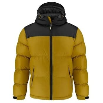 Parkatakki Monotox  Puffer H Mustard Black  EU XL