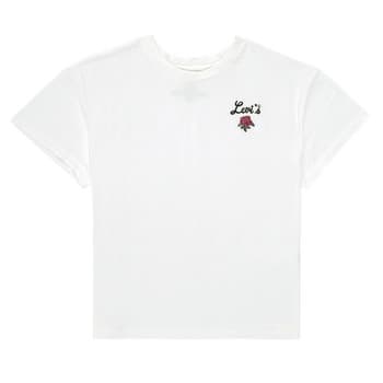 Lyhythihainen t-paita Levis  LVG OVERSIZED LEVIS ROSE TEE  3 vuotta