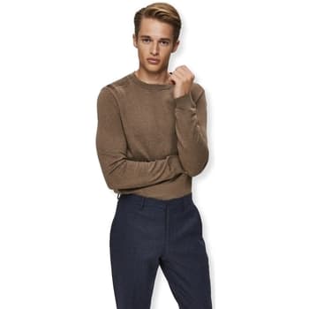 Neulepusero Selected  Noos Berg Crew Knit - Teak  EU M – SELECTED