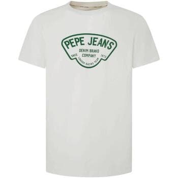 Lyhythihainen t-paita Pepe jeans  PM509381 CHERRY  EU XL