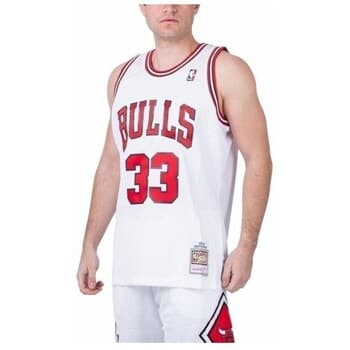Lyhythihainen t-paita Mitchell And Ness  Chicago Bulls Nba Home  EU S