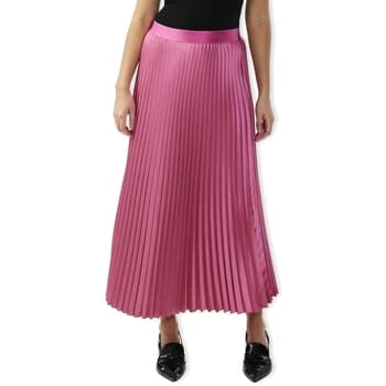 Pitkät hameet Y.a.s  YAS Noos Celine Skirt - Raspberry Rose  EU XL – Y.a.s
