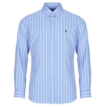 Pitkähihainen paitapusero Polo Ralph Lauren  CHEMISE COUPE DROITE EN POPLINE DE COTON COL BOUTONNE  EU M – Polo Ralph Lauren