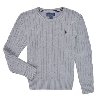 Neulepusero Polo Ralph Lauren  LS CABLE CN-TOPS-SWEATER  10 / 12 Jahre – Polo Ralph Lauren