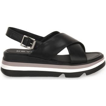 Korokepohjaiset sandaalit Keys  BLACK  37