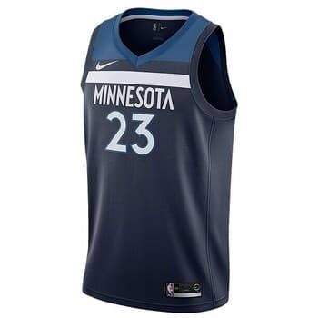 Lyhythihainen t-paita Nike  Nba Minnesota Timberwolves Jimmy Butler Road  EU XL