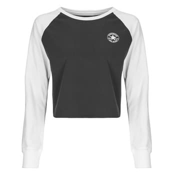T-paidat pitkillä hihoilla Converse  RAGLAN LONG-SLEEVE TOP  EU XS – Converse