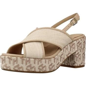 Korokepohjaiset sandaalit Tommy Hilfiger  Sandalias Mujer Modèle Th Raffia Mid Heel Sanda  40 – Tommy Hilfiger