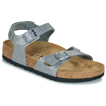 Tasaiset sandaalit BIRKENSTOCK  Rio AS Kids BF Sparkling Silver  39 – Birkenstock