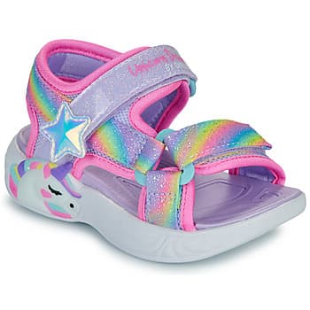 Korokepohjaiset sandaalit Skechers  SANDALE LUMINEUSE UNICORN DREAMS  23 – Skechers