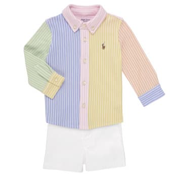 Kokonaisuus Polo Ralph Lauren  FUNSHIRT SET-SETS-SHORT SET  3 kuukautta – Polo Ralph Lauren