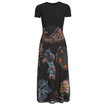 Pitkä mekko Desigual  PAISLEY MESH LACROIX  EU S – Desigual