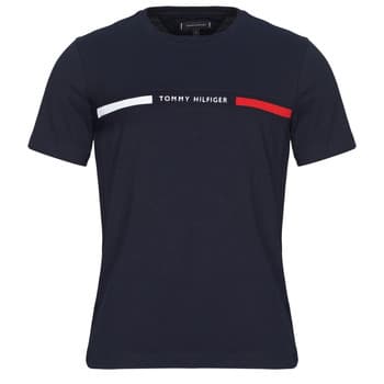 Lyhythihainen t-paita Tommy Hilfiger  HILFIGER CHEST INSERT TEE  EU XL – Tommy Hilfiger