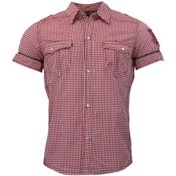Lyhythihainen paitapusero Srk  Chemise homme COTINE  EU M – Srk