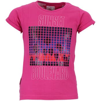 Lyhythihainen t-paita Miss Girly  T-shirt fille FUNSET  5 vuotta – Miss Girly