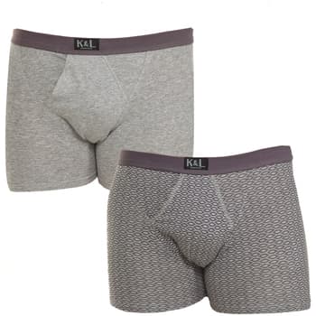 Bokserit Kisses And Love  KLB3-2011-GRAY  EU XXL – Kisses And Love