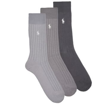 Korkeavartiset sukat Polo Ralph Lauren  EGYPTIAN 3PK CREW SOCK 3 PACK  39 / 42 – Polo Ralph Lauren
