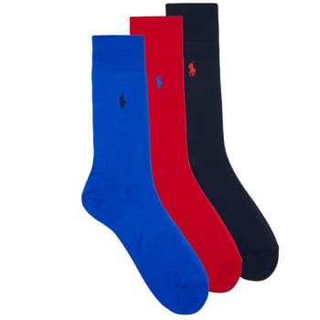 Korkeavartiset sukat Polo Ralph Lauren  MERCERZD CTN CREW SOCK 3 PACK  43 / 46 – Polo Ralph Lauren
