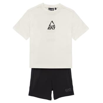 Kokonaisuus Emporio Armani EA7  TRAIN LOGO SERIES BOY KIT TEE-SHORTS FREE  4 vuotta – Emporio Armani EA7