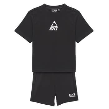 Kokonaisuus Emporio Armani EA7  TRAIN LOGO SERIES BOY KIT TEE-SHORTS FREE  10 vuotta – Emporio Armani EA7