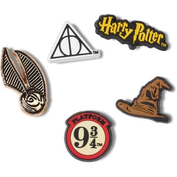 Kenkätarvikkeet Crocs  Harry Potter Symbol 5Pck  Yksi Koko – Crocs