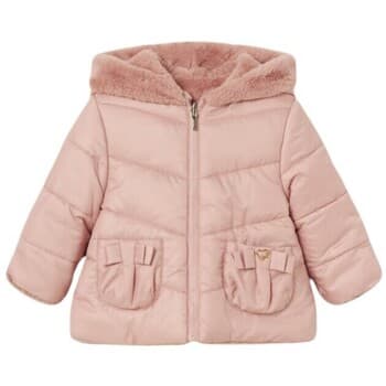 Paksu takki Mayoral  2480 CHAQUETON REVERSIBLE BEBE Rosa  6 kuukautta