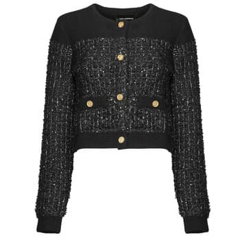Neuleet / Villatakit Karl Lagerfeld  BOUCLE KNIT CARDIGAN  EU XS – Karl Lagerfeld