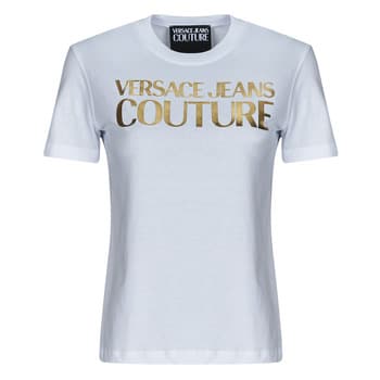 Lyhythihainen t-paita Versace Jeans Couture  78HAHT01  EU S