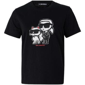 Lyhythihainen t-paita Karl Lagerfeld  A1W17129 999  EU S