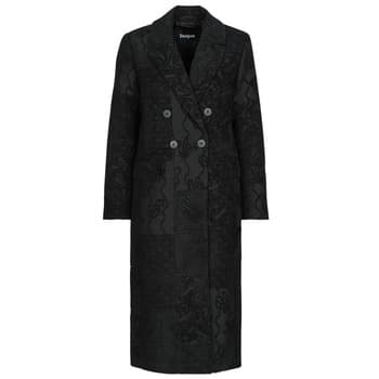 Paksu takki Desigual  PATCH BLACK  EU S – Desigual