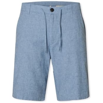 Shortsit & Bermuda-shortsit Selected  Noos Regular Brody Shorts - Cashmere Blue  EU XL – SELECTED