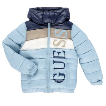 Toppatakki Guess  HOODED PADDED LS PUFFER W/ZIP  12 ans