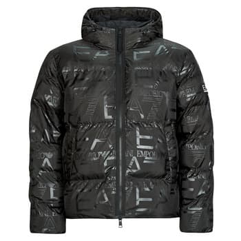 Toppatakki Emporio Armani EA7  MOUNTAIN M POLY DOWN HOODED JACKET LOGO REPEAT - MOUNTAIN M POLY  EU L