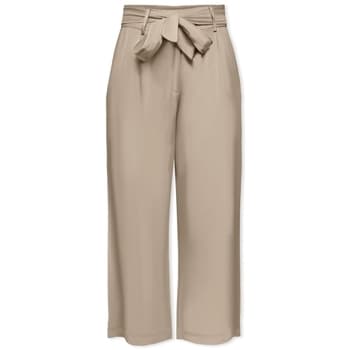 Housut Only  Caro Linen Trousers - Oxford Tan  EU M