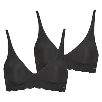Kolmiorintaliivit / Kaarituettomat rintaliivit Sloggi   ZERO Microfibre 2.0 Soft Bra PACK DE 2  EU L – sloggi