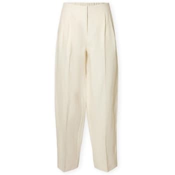 Housut Selected  W Barrel Lia Trousers - Birch  FR 36 – SELECTED
