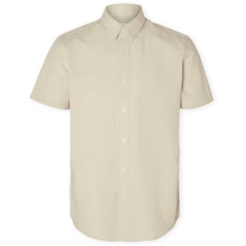 Pitkähihainen paitapusero Selected  Slimsun Shirt - Pure Cashemere  EU L – SELECTED