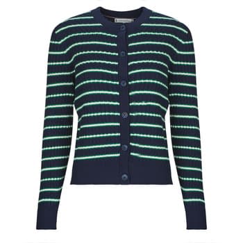 Neuleet / Villatakit Tommy Hilfiger  CO CABLE FINE GG C-NK LS CARDI  EU XS – Tommy Hilfiger