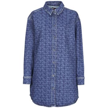 Lyhyt mekko Tommy Jeans  RLX DNM SHIRT DRESS EI6137 EXT  EU M – Tommy Jeans