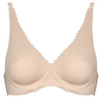Kolmiorintaliivit / Kaarituettomat rintaliivit DIM  BODY TOUCH FOULARD BRA  90B – DIM
