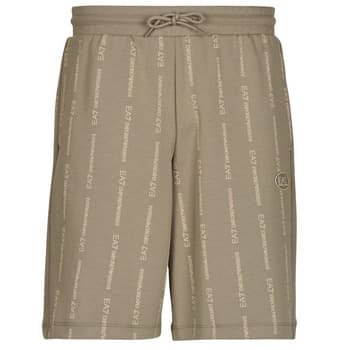 Shortsit & Bermuda-shortsit Emporio Armani EA7  TRAIN GRAPHIC BERMUDA MONOGRAM PRINTED  EU XL – Emporio Armani EA7