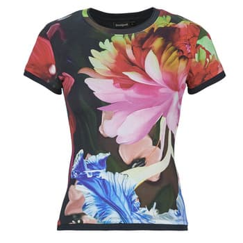 Lyhythihainen t-paita Desigual  MULTIFLOWERS LACROIX  EU S
