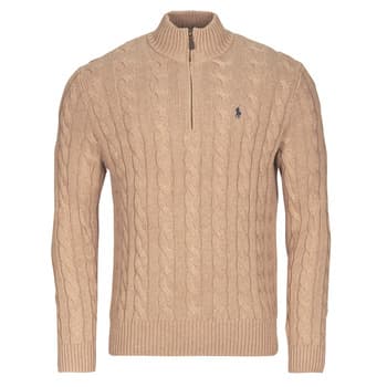 Neulepusero Polo Ralph Lauren  PULL DEMI ZIP EN MAILLE TORSADEE  EU L – Polo Ralph Lauren