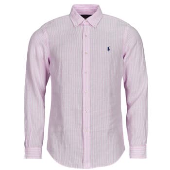 Pitkähihainen paitapusero Polo Ralph Lauren  CHEMISE RAYEE COUPE DROITE EN LIN  EU XL – Polo Ralph Lauren